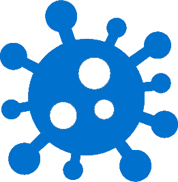 blue germ icon
